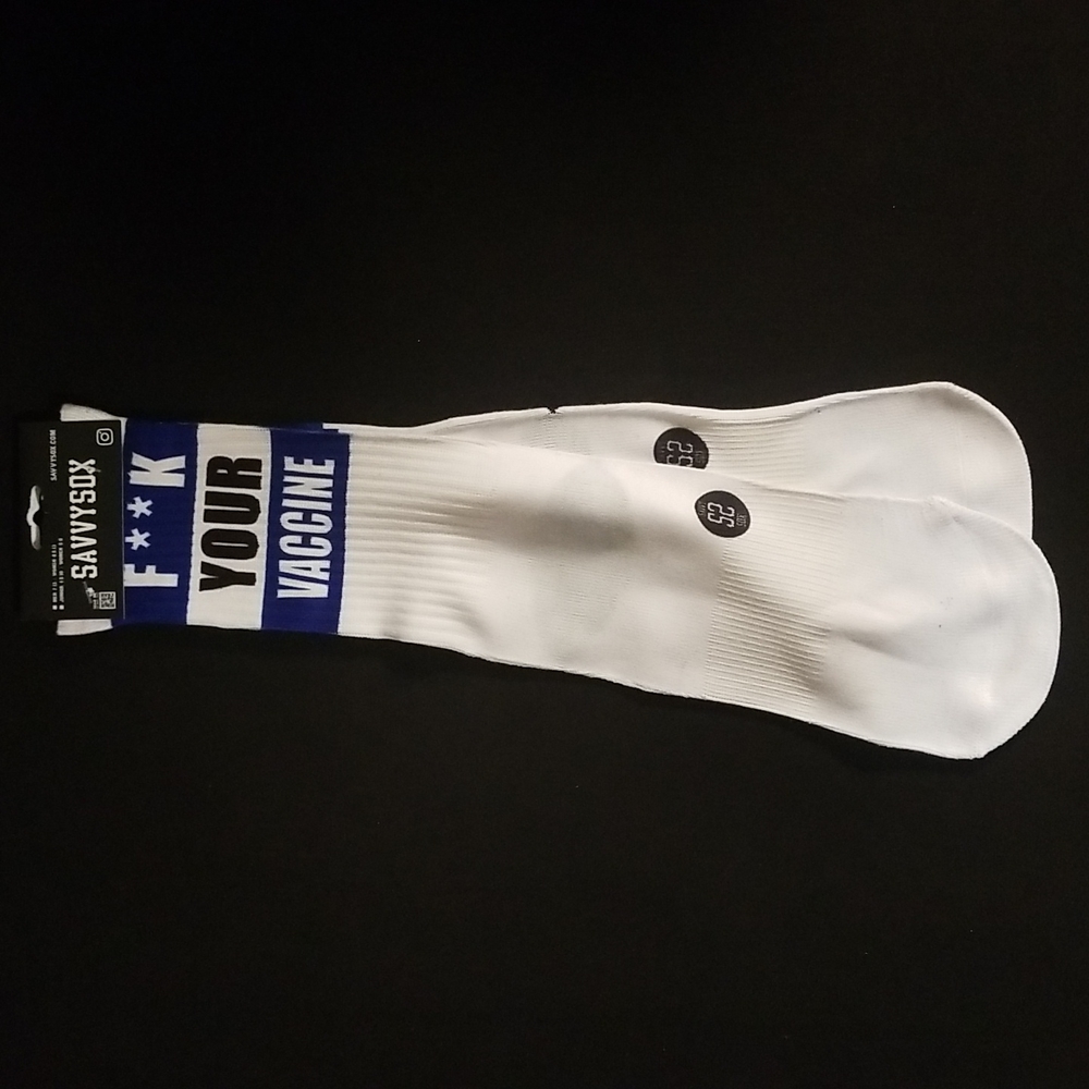 F**K Your Vaccine Novelty Socks